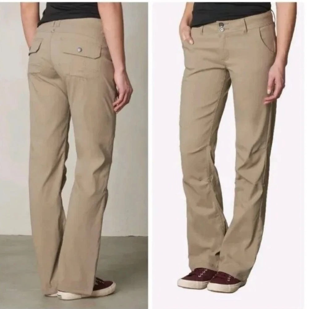 Prana Women's Boot Cut Pants in Khaki